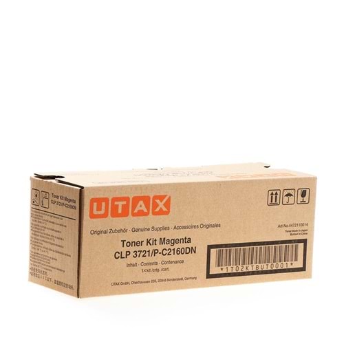 UTAX / TA C2160/3721/4721 KIRMIZI TONER ORJİNAL 2.800 SAYFA 4472110014