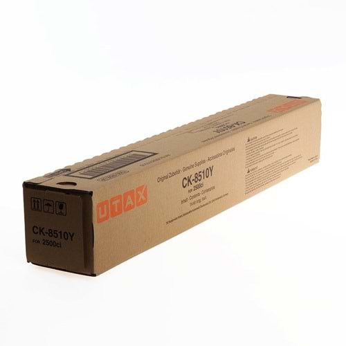 UTAX CK-8510Y 2500Cİ SARI TONER ORJİNAL 12.000 SAYFA 662511016