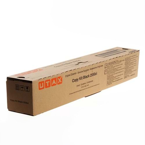 UTAX CK-2550K 2550ci SİYAH TONER ORJİNAL 12.000 SAYFA 662510010