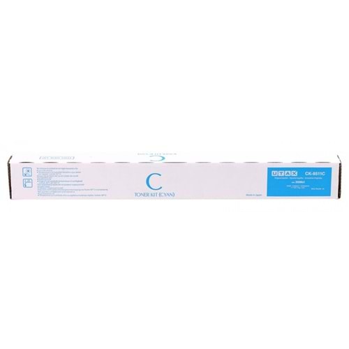 UTAX CK-8511C 2506Cİ/2507Cİ MAVİ TONER ORJİNAL 12.000 SAYFA 1T02L7CUT0