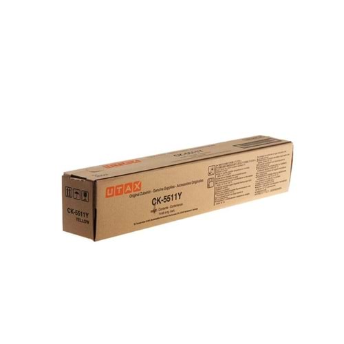 UTAX CK-5511Y 350ci SARI TONER ORJİNAL 12.000 SAYFA 1T02R5AUT0