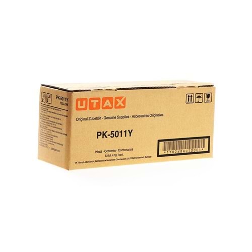 UTAX PK-5011Y P-C3060/3061/3065MFP SARI TONER ORJİNAL 5.000 SAYFA 1T02NRAUT0