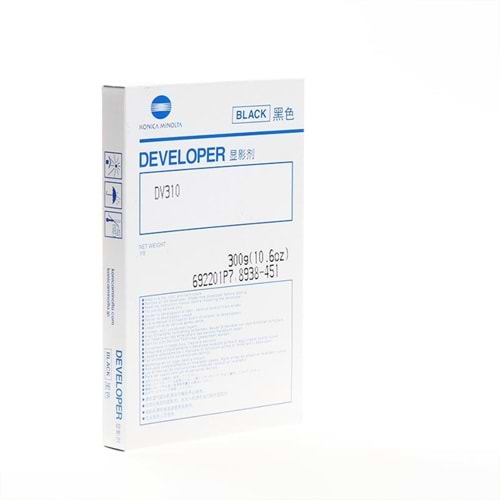 MINOLTA DV-310 BIZHUB 250/350/222/282 SİYAH DEVELOPER ORJİNAL 80.000 SAYFA 8938451