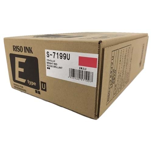 RISO S-4263 EZ-220/221/390/MZ970/RZ390 KRIMIZI MÜREKKEP ORJİNAL