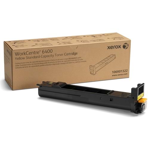 XEROX 106R01322 WORKCENTRE 6400 SARI TONER ORJİNAL 8.000 SAYFA