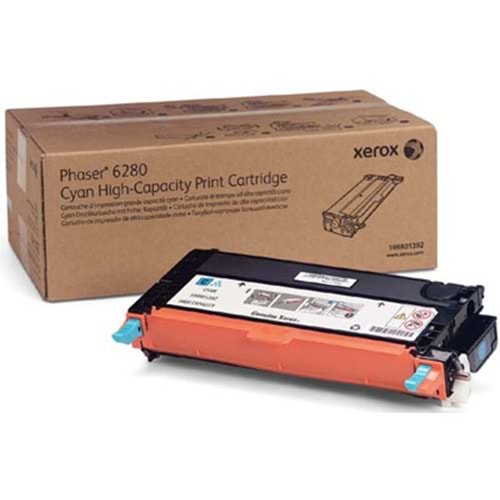 XEROX 106R01400 PHASER 6280 MAVİ TONER ORJİNAL 5.900 SAYFA