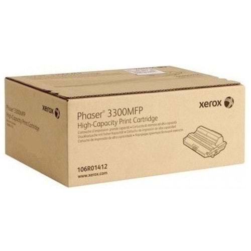 XEROX 106R01412 PHASER 3300 MFP SİYAH TONER ORJİNAL 8000 SAYFA