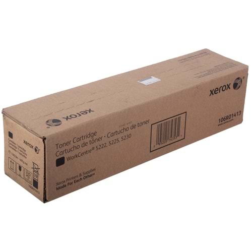XEROX 106R01413 WORKCENTRE 5222/5225/5230 SİYAH TONER ORJİNAL 20.000 SAYFA