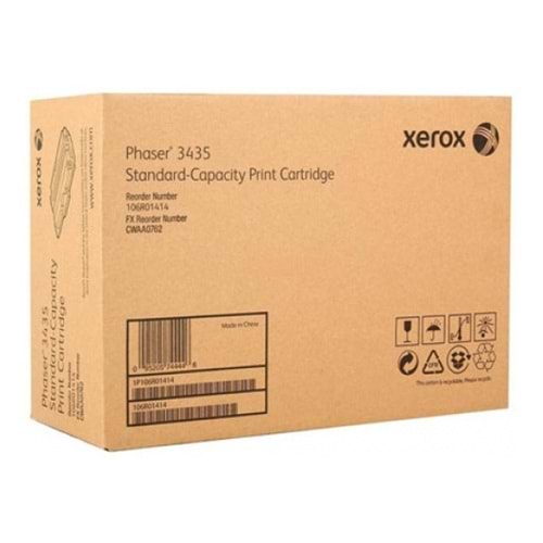 XEROX 106R01414 PHASER 3435 SİYAH TONER ORJİNAL 4.000 SAYFA