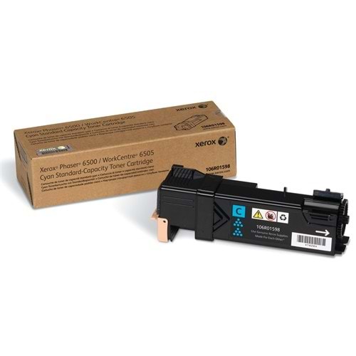 XEROX 106R01598 6500/6505 MAVİ TONER ORJİNAL 1.000 SAYFA