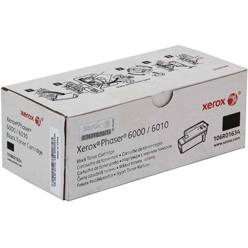 XEROX 106R01634 PHASER 6000/6010/6015 SİYAH TONER ORJİNAL 2.000 SAYFA