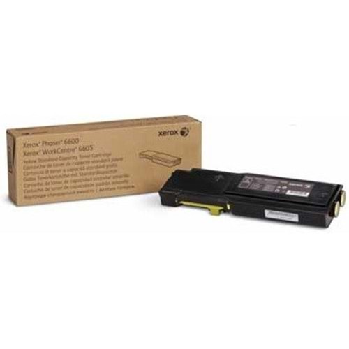 XEROX 106R02251 PHASER 6600/WC 6605 SARI TONER ORJİNAL 2.000 SAYFA