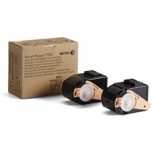 XEROX 106R02610 PHASER 7100 KIRMIZI TONER ORJİNAL 2Lİ 9.000 SAYFA