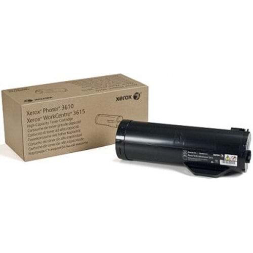 XEROX 106R02723 3610/3615 SİYAH TONER ORJİNAL 14.100 SAYFA