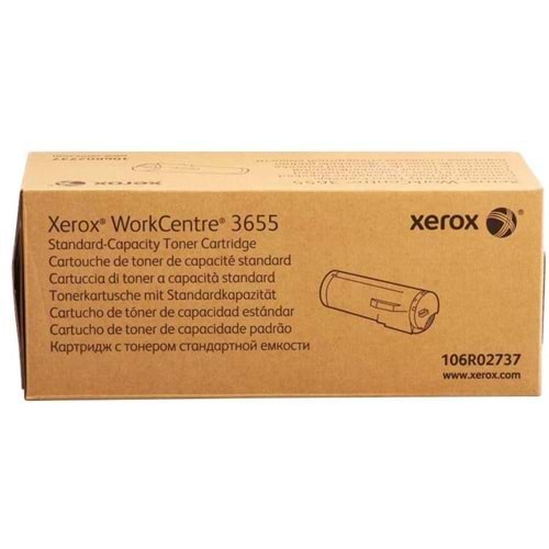 XEROX 106R02739 WC 3655 SİYAH TONER ORJİNAL 14.400 SAYFA