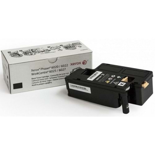 XEROX 106R02763 PHASER 6020/6022/WC6025/6027 SİYAH TONER ORJİNAL 2.000 SAYFA