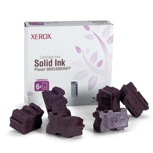 XEROX 108R00818 8860 KIRMIZI KATI MÜREKKEP 6LI ORJİNAL 14.000 SYF