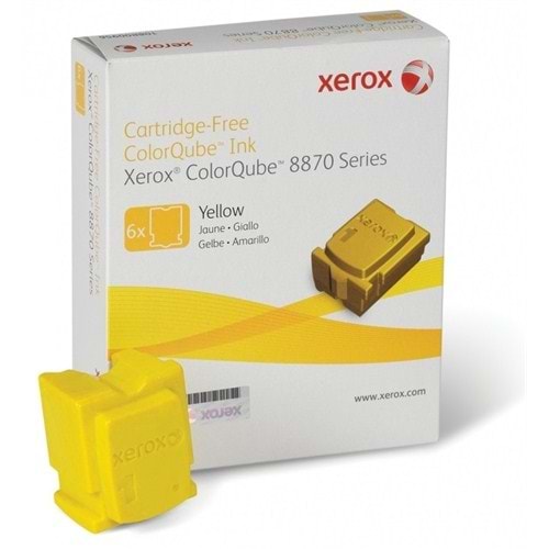 XEROX 108R00960 COLORQUBE 8870/8880 SARI KATI HALLİ MÜREKKEP ORJ