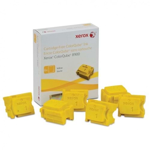 XEROX 108R01024 COLORQUBE 8900 SOLİDINK SARI ORJİNAL 6LI 16.900 SAYFA