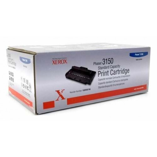 XEROX 109R00746 PHASER 3150 SİYAH TONER ORJİNAL 3.500 SAYFA