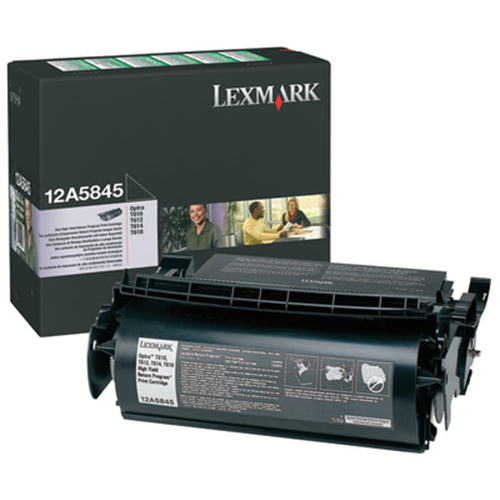 LEXMARK 12A5845 OPTRA T610/612/614/616 SİYAH TONER ORJ 25.000 SYF