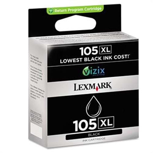 LEXMARK 14N0822E 105XL PRO 209/709/805/905 SİYAH KARTUŞ ORJİNAL