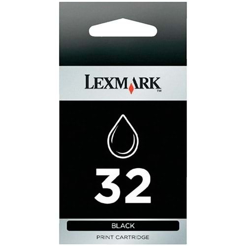 LEXMARK 18CX032E (32) P310/450/910 SİYAH KARTUŞ ORJİNAL 200 SAYFA