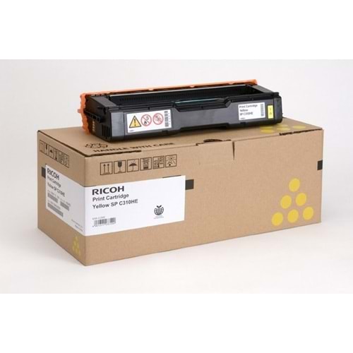 RICOH 406482 SPC231SF/232/310/311 SARI TONER ORJİNAL 6000 SAYFA