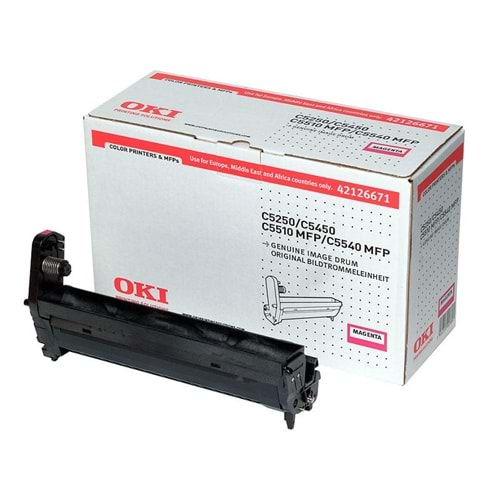 OKI 42126671 C-5510/5250/5450/5540 KIRMIZI DRUM ORJİNAL 17.000 SAYFA