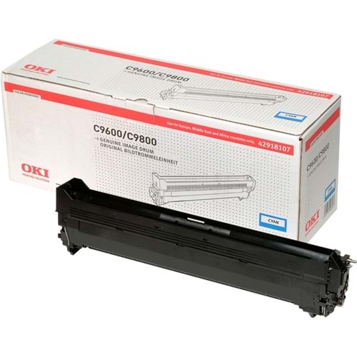 OKI 42918107 C9600/9650/9655/9800/9850 MAVİ DRUM ORJİNAL 30.000 SAYFA