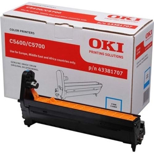 OKI 43381707 C-5600/C-5700 MAVİ DRUM ORJİNAL 20.000 SAYFA