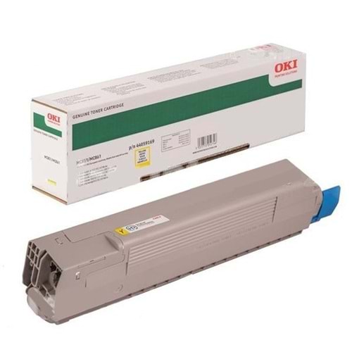 OKI 44059169 MC851/861 SARI TONER ORJİNAL 7.300 SAYFA
