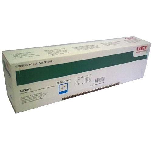 OKI 44059227 MC-860 MAVİ TONER ORJİNAL 10.000 SAYFA