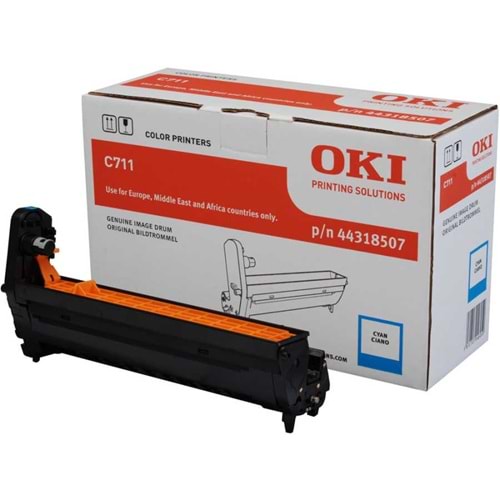 OKI 44318507 C711 MAVİ DRUM ÜNİTESİ ORJİNAL 20.000 SAYFA