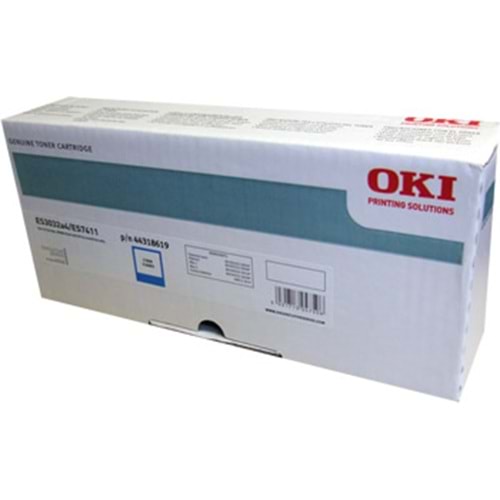 OKI 44318619 ES3032/ES7411/ES7411WT MAVİ TONER ORJİNAL 11.000 SAYFA