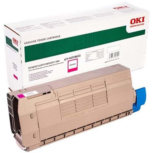 OKI 44318622 C710/711 KIRMIZI TONER ORJİNAL 11.500 SAYFA