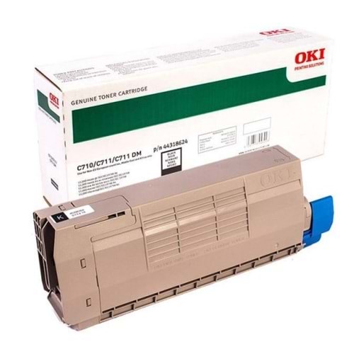 OKI 44318624 C710/711 SİYAH TONER ORJİNAL 11.000 SAYFA