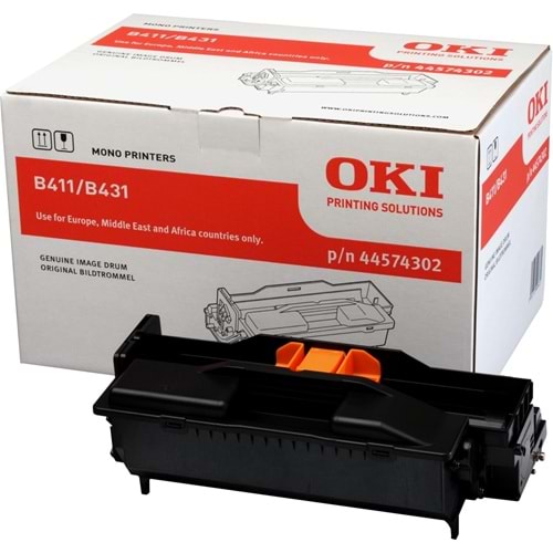 OKI 44574302 B411/B412/431/MB461/471/491 SİYAH DRUM ORJİNAL 25.000 SAYFA