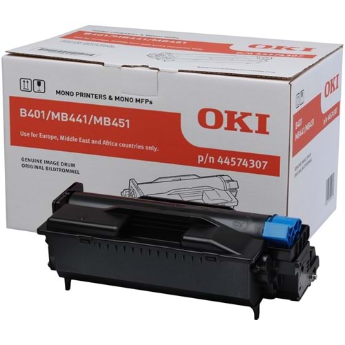 OKI 44574307 B-401/MB441/MB451 DRUM ÜNİTESİ ORJİNAL 25.000 SAYFA