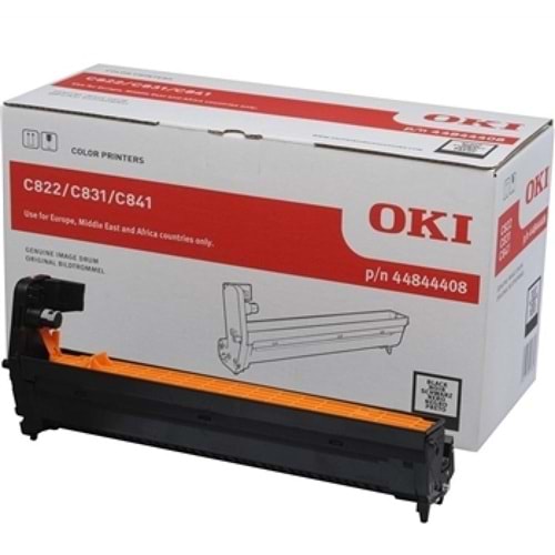OKI 44844408 C-822/831/841 SİYAH DRUM ÜNİTESİ ORJİNAL 30.000 SYF