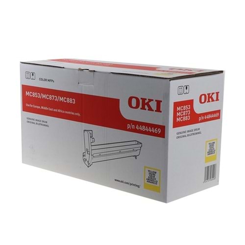 OKI 44844469 MC853/870/873/883 SARI DRUM ORJİNAL 30.000 SAYFA