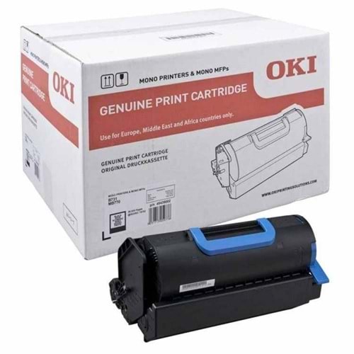 OKI 45439002 B731 / MB770 SİYAH TONER ORJİNAL 36.000 SAYFA