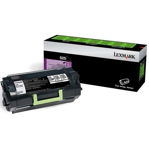 LEXMARK 52D5000 MS710/711/810/811/812 SİYAH TONER ORJİNAL 6.000 SAYFA