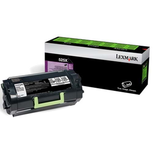 LEXMARK 52D5X00 MS811/MS812 SİYAH TONER ORJİNAL 45.000 SAYFA