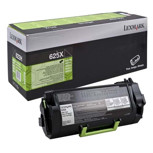 LEXMARK 62D5X00 MX711/810/811/812 SİYAH TONER ORJİNAL 45.000 SAYFA
