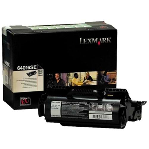 LEXMARK 64016SE T640/T642/T644 SİYAH TONER ORJİNAL 6.000 SAYFA