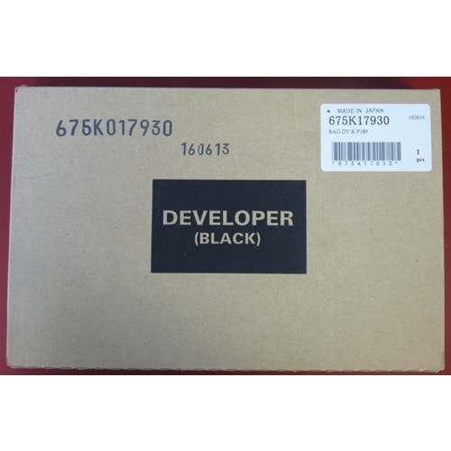XEROX 675K017930 DC 240/250/7655/7755 SİYAH DEVELOPER ORJİNAL