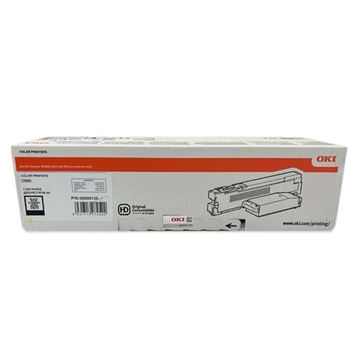 OKI 9006130 SİYAH ORJİNAL TONER C650 7.000 SAYFA