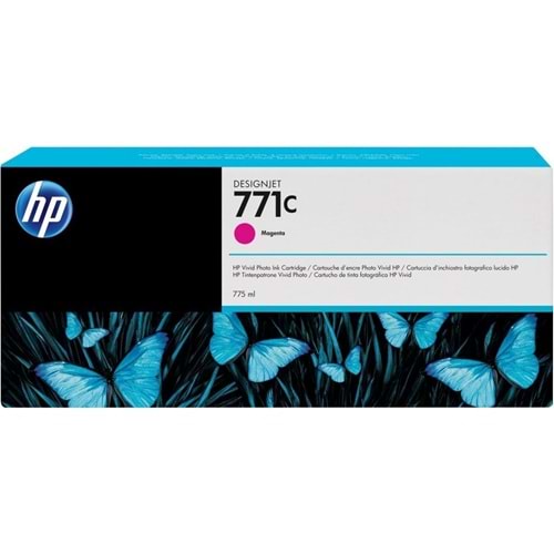 HP B6Y09A (771C) Z6200/6600/6800 MACENTA 775 ML KARTUŞ ORJİNAL