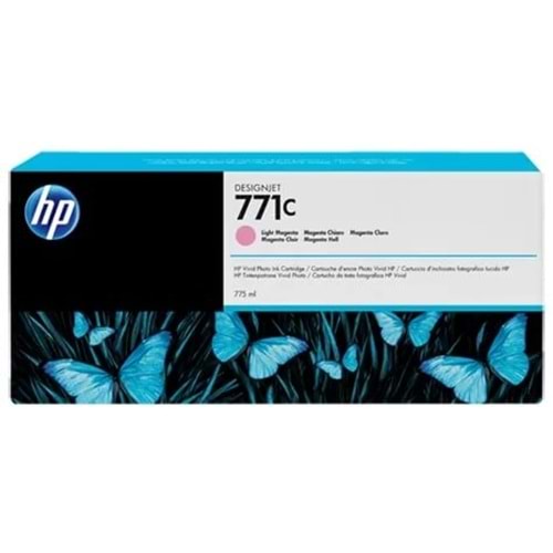HP B6Y11A (771C) Z6200/6600/6800 AÇIK MACENTA 775 ML KARTUŞ ORJ